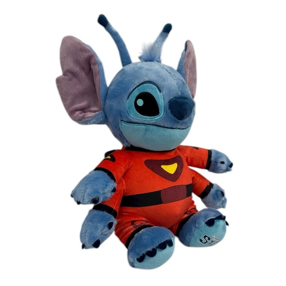 Build A Bear Disney Stitch Experiment 626 Suit Red Black Theme Park 16" Plush - Picture 6 of 12